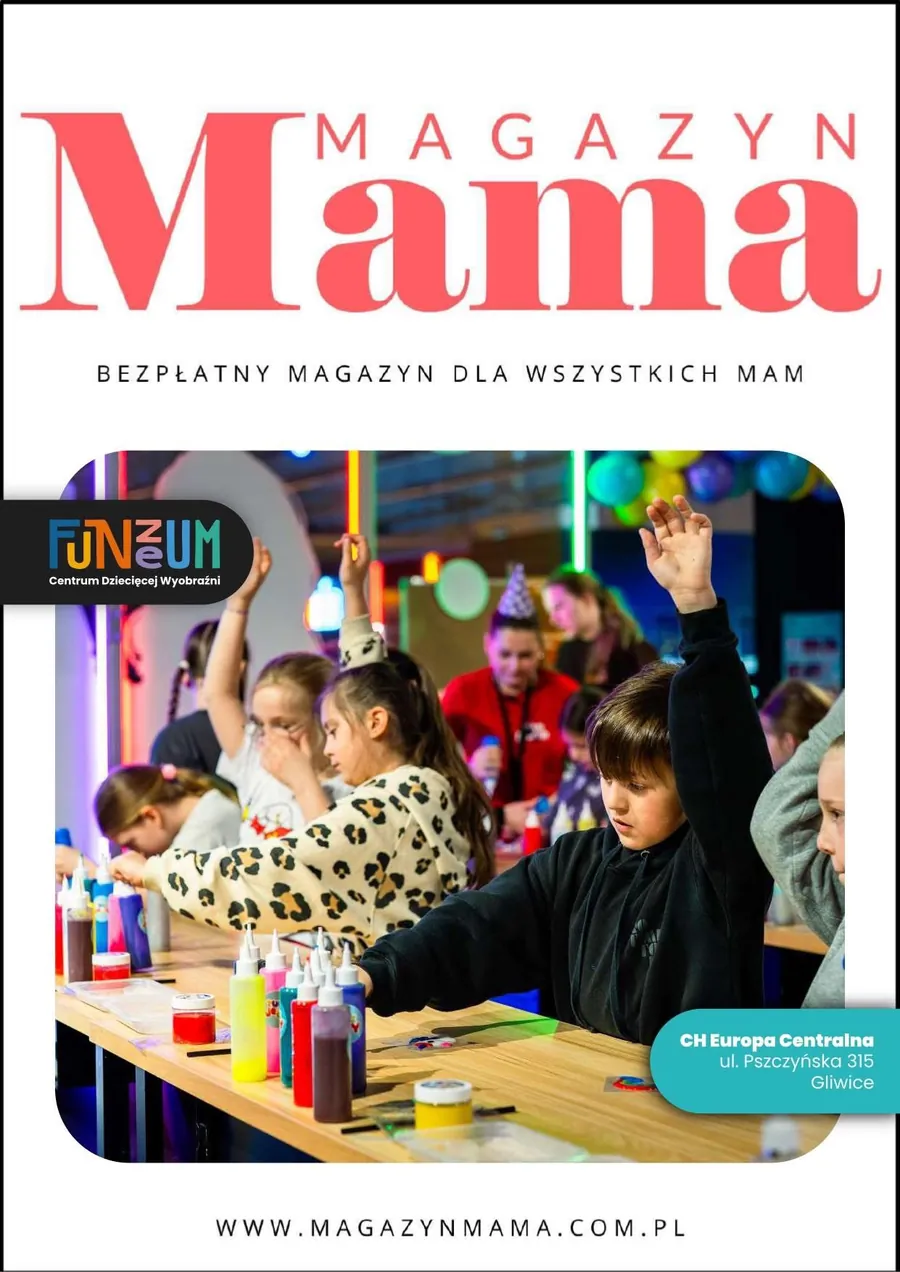 Okładka Magazynu Mama z publikacją gabinetu